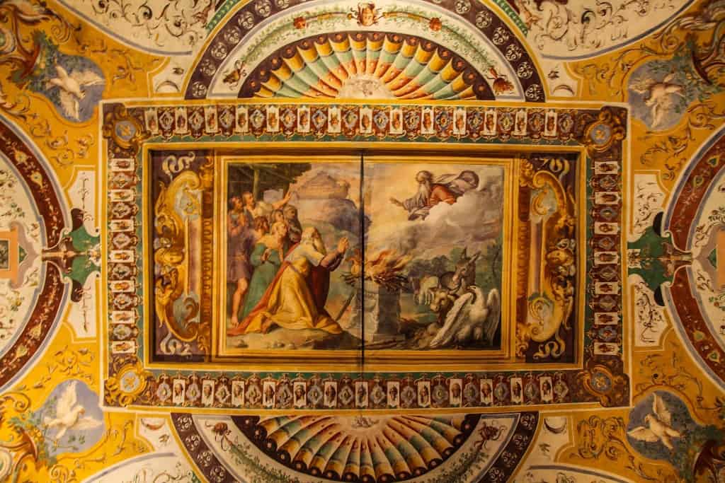 Villa D'este Ceiling Fresco