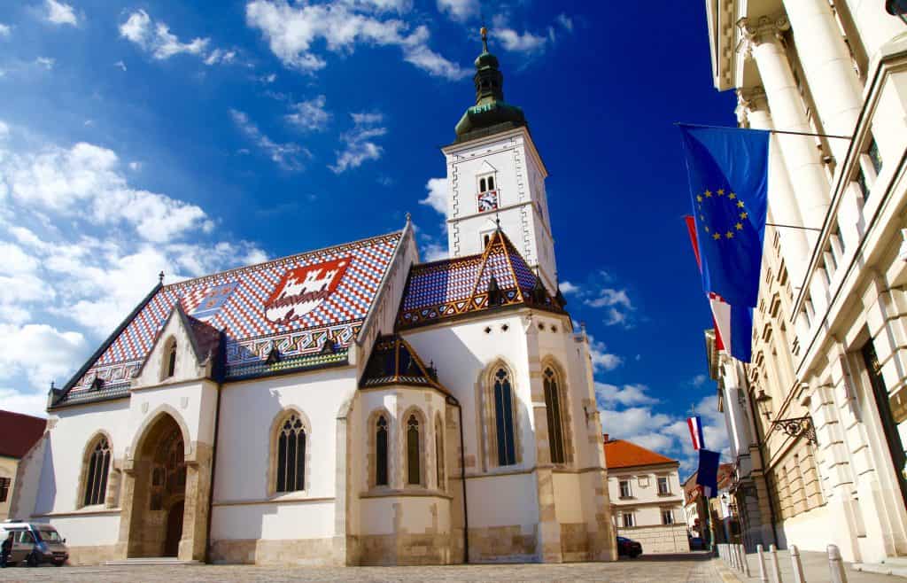 St. Marks Church in Zagreb
