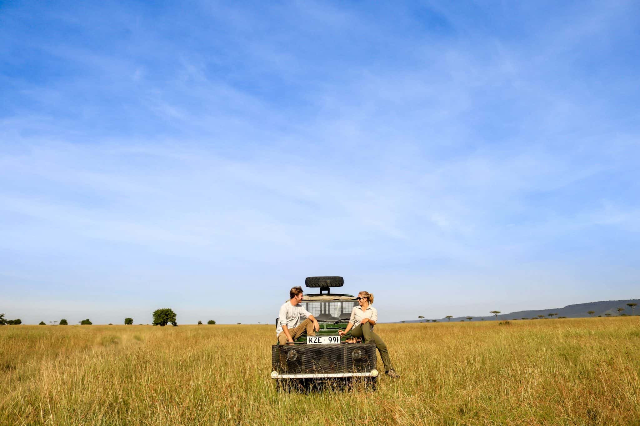 Safari Clothing in Masai Mara National Reserve