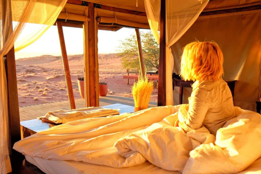 Watching the sunrise