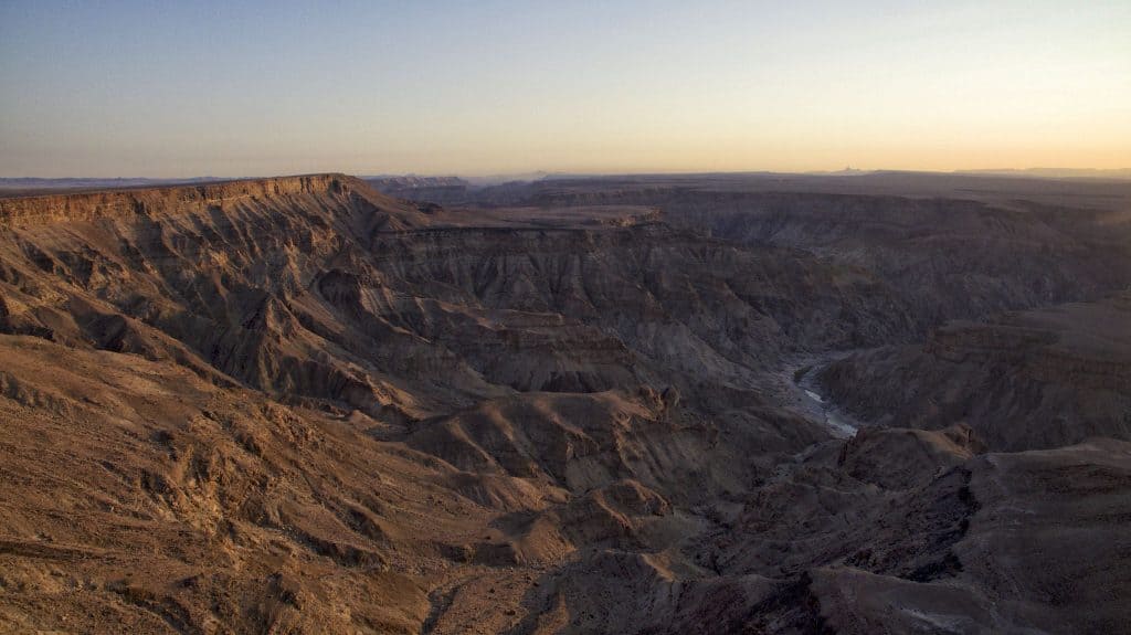 Fish River Canyon Drone Africa Bucket List