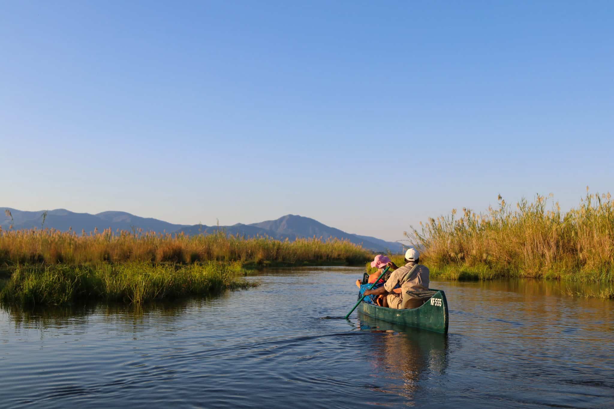 Mana Pools Canoe Safari Zambezi River