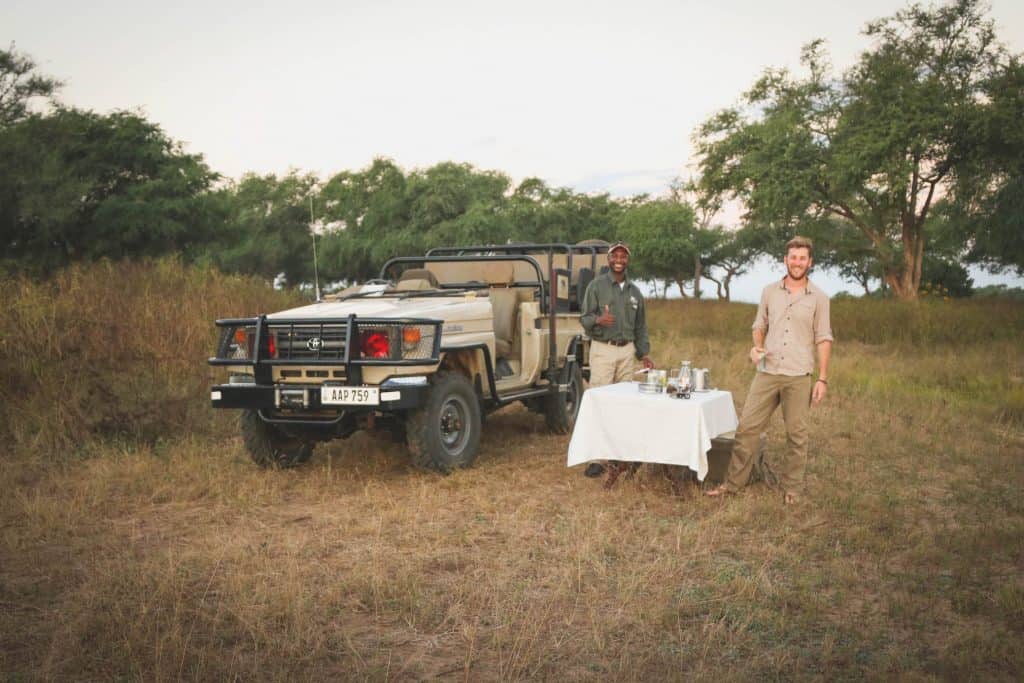 Sundowners in the Lower Zambezi National Park