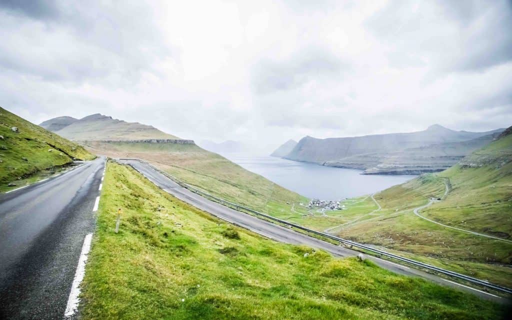 Roads in the Faroes