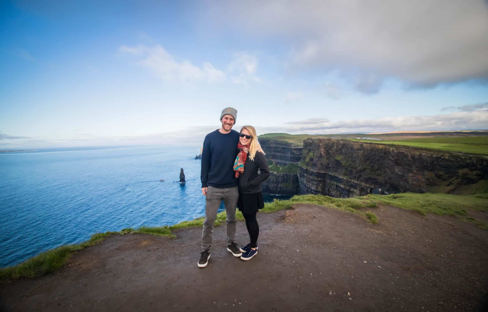 At the Cliffs of Moher