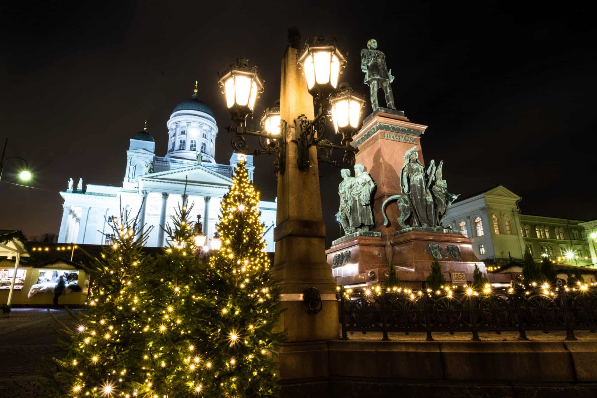 Senate Square Christmas What To do Helsinki