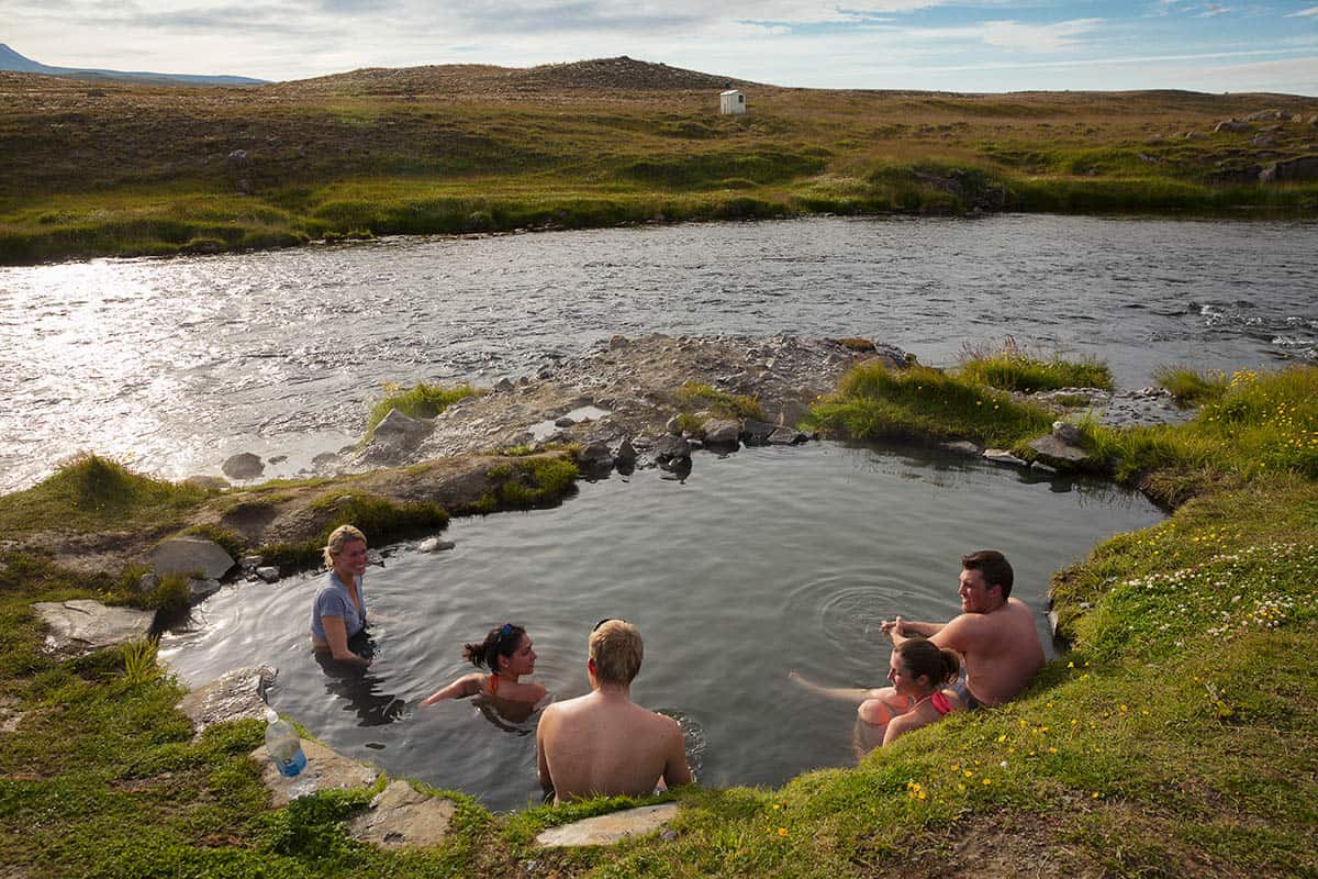 Hotsprings in Iceland