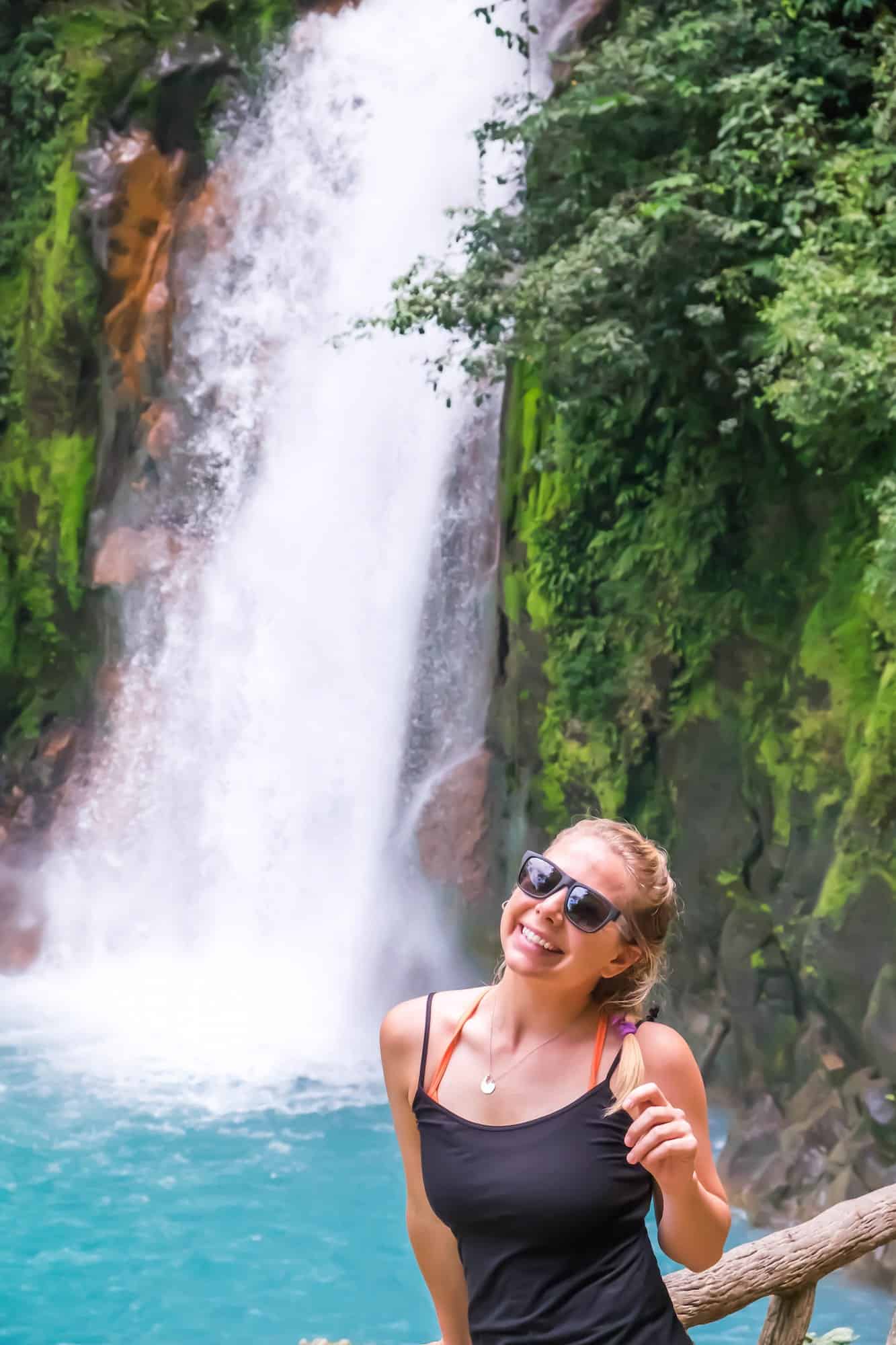 Travel in Costa Rica - Rio Celeste Waterfall Natasha Alden