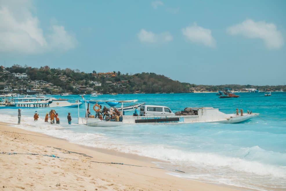 getting to nusa lembongan