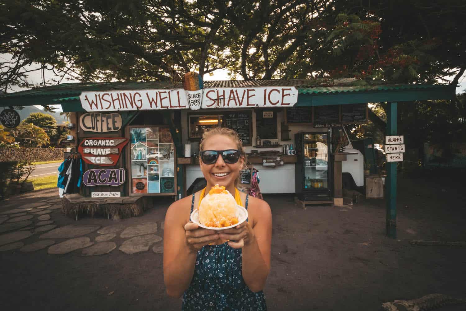 Shaved Ice on Kauai 