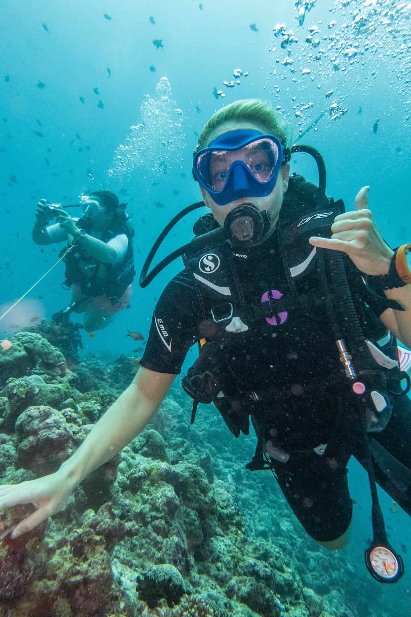 Tasha Mergulho Kuramathi