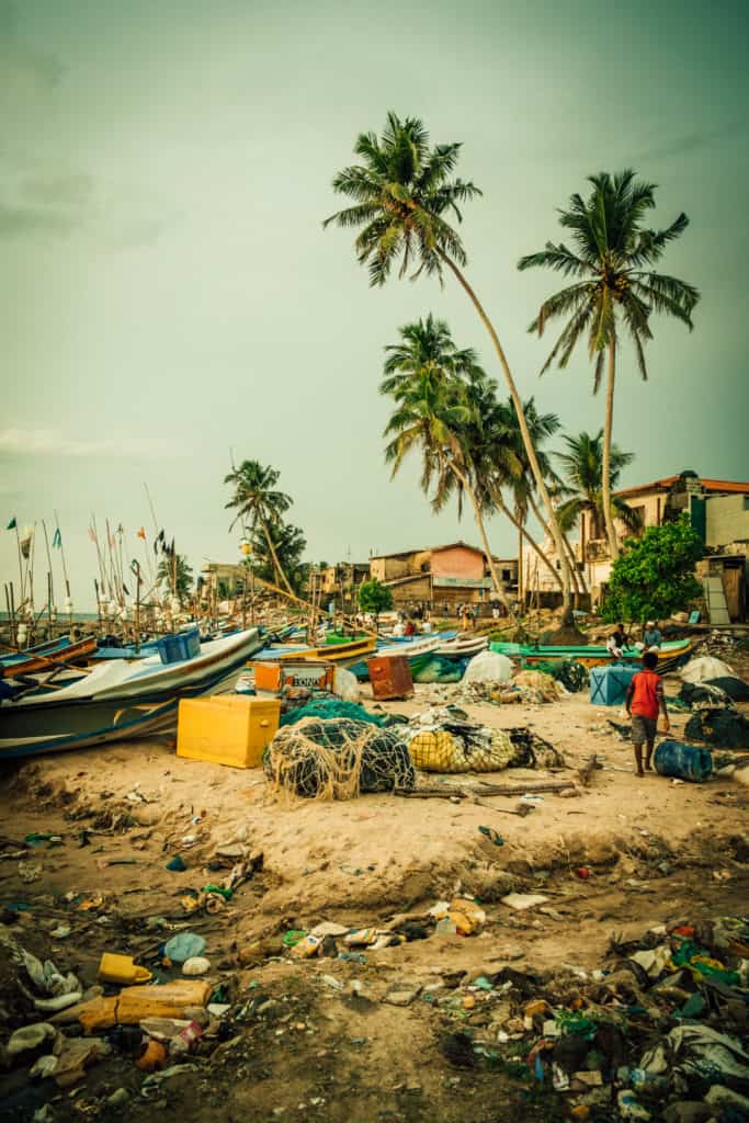 Trash in Asia
