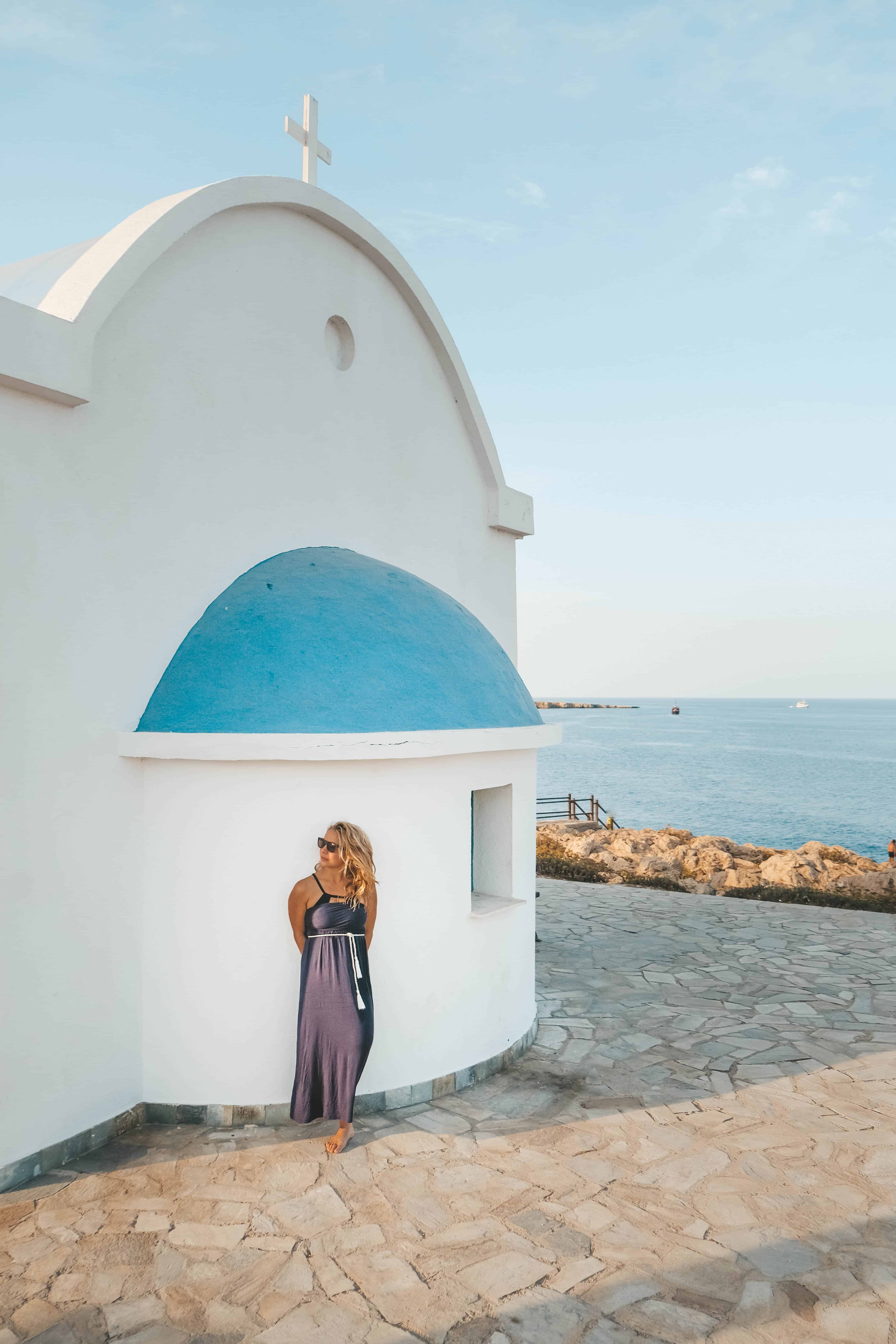 Kalamies Beach & St. Nicholas Church, Ayia Napa