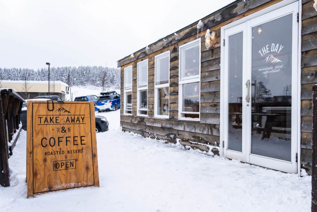 Coffee shop in Niseko