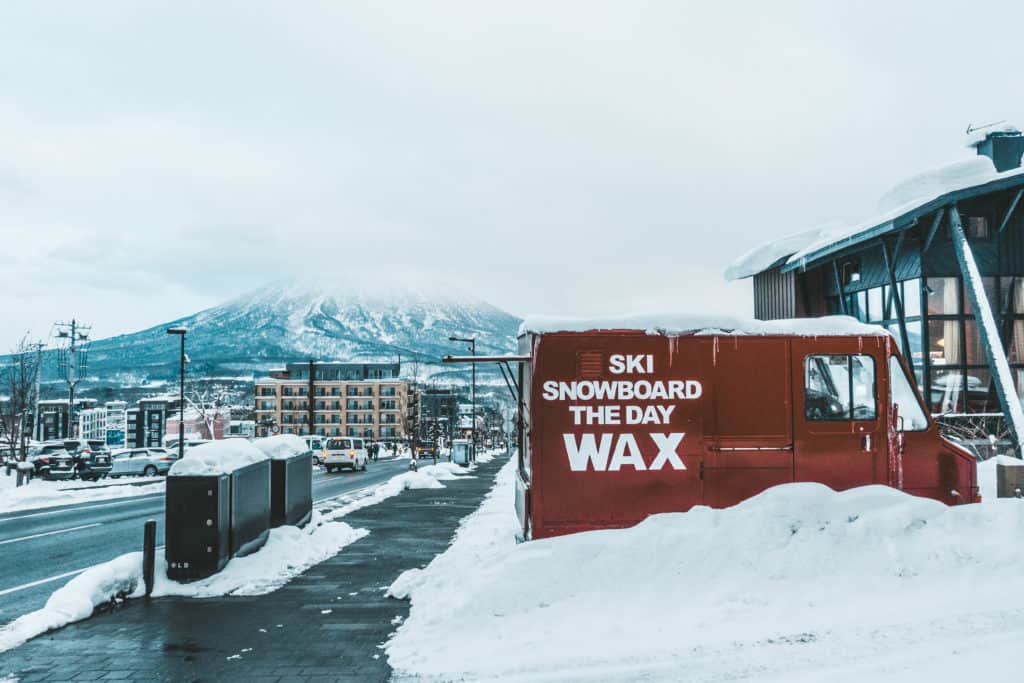 Trucks in Niseko