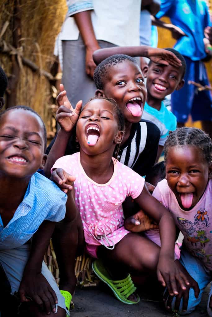 Children in Namibia