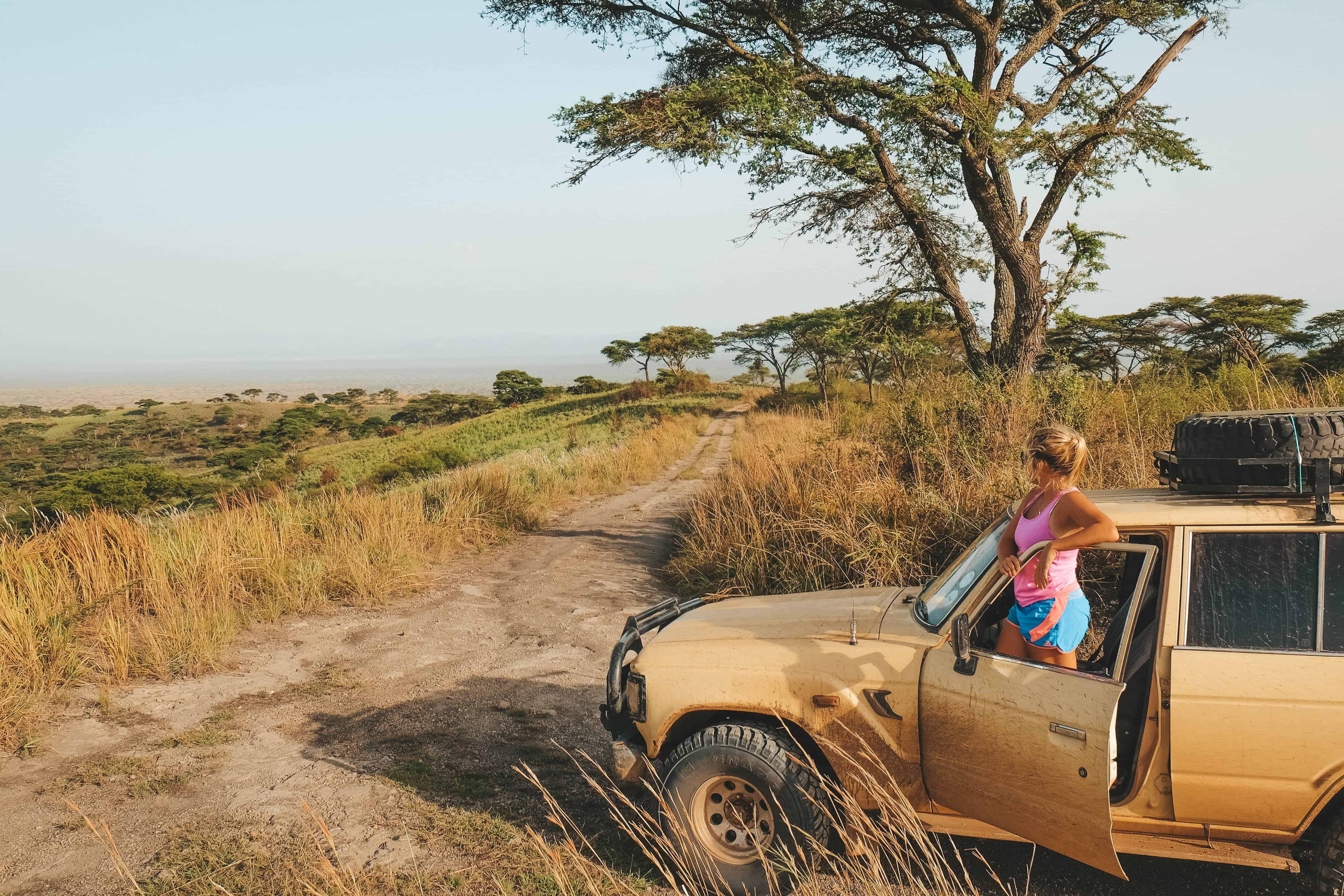 Driving in Uganda