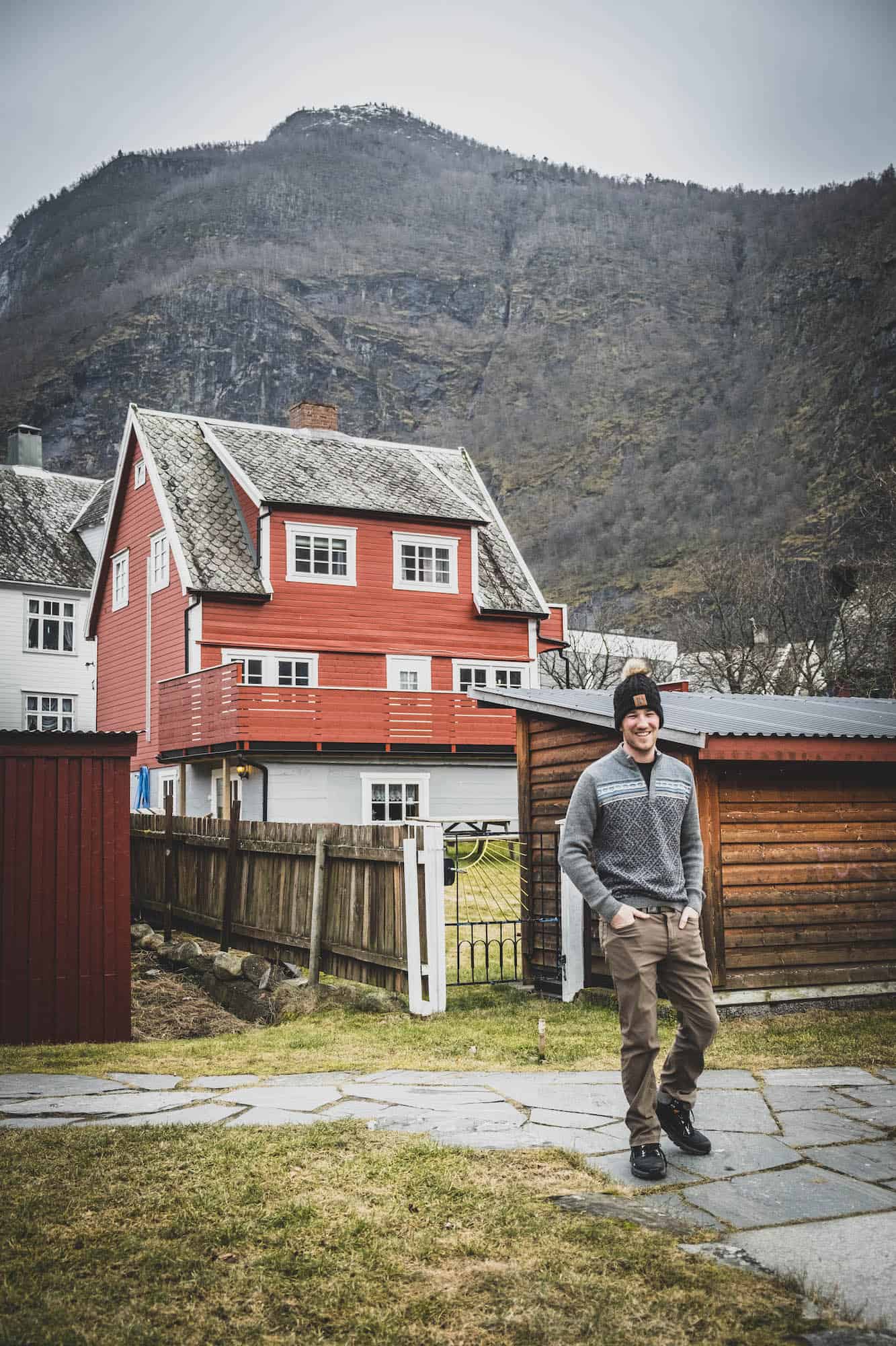 Winter in Norway is not that cold I could spend time in a sweater comfortably.