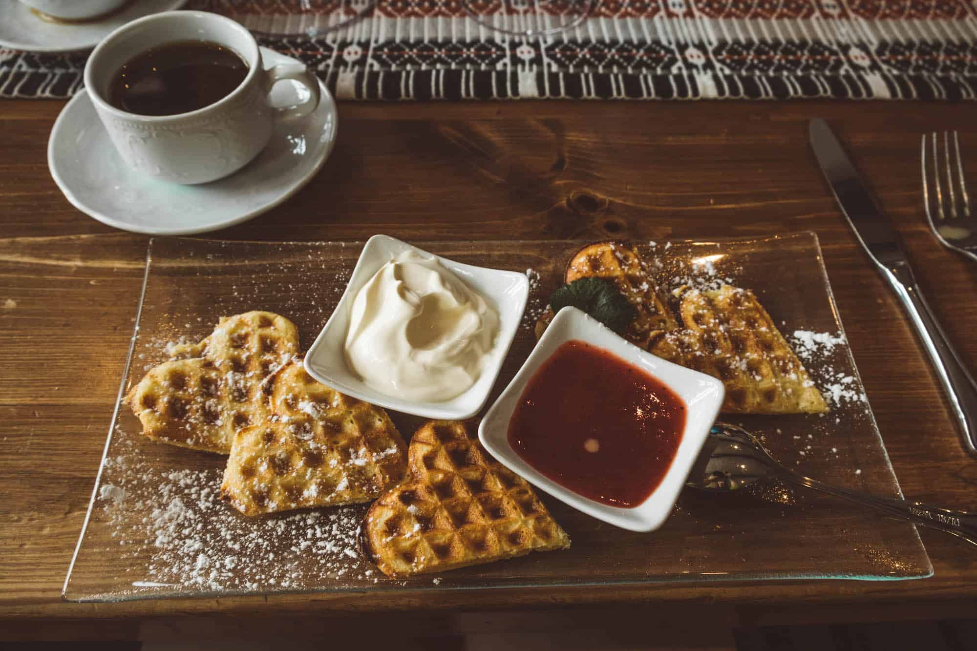 Winter in Norway — Waffles