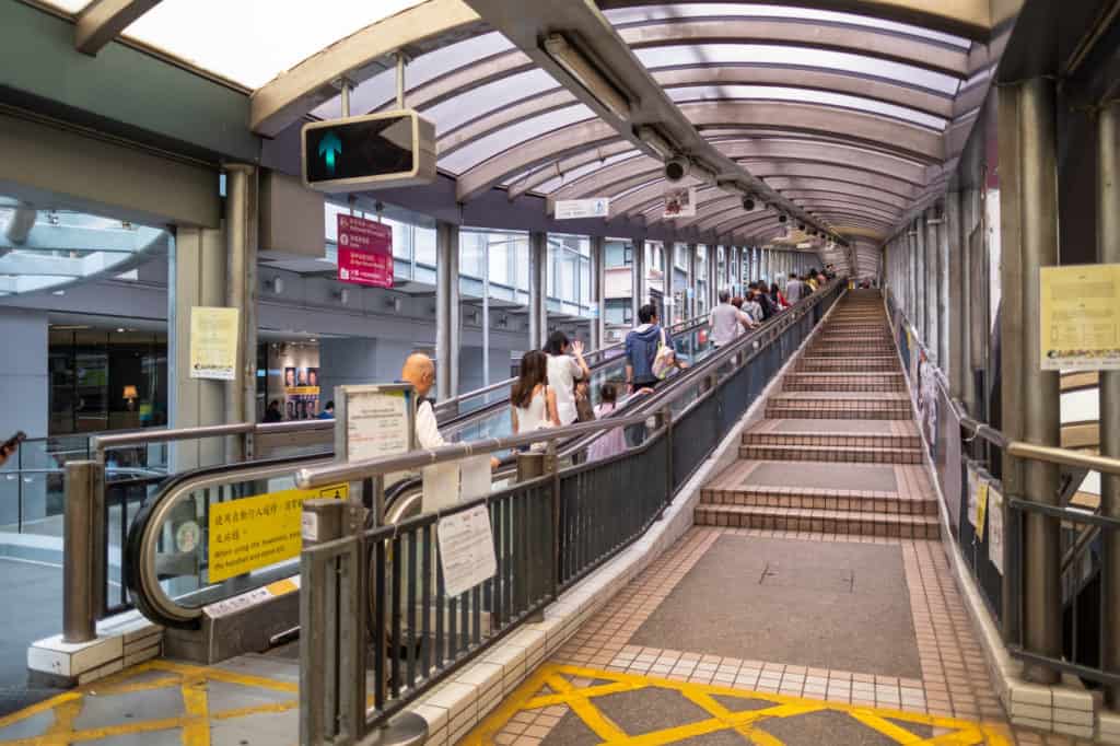 Hong Kong Escalator