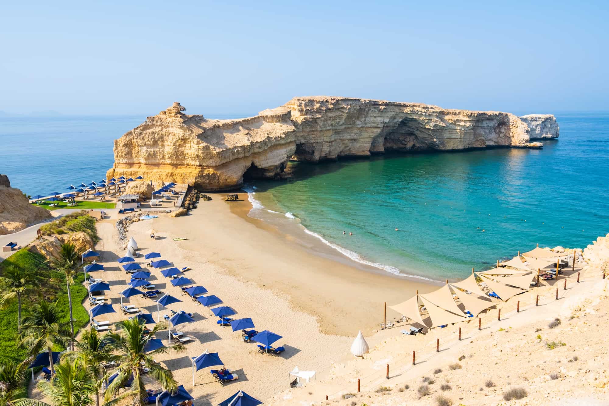 A Gorgeous Beach In Oman