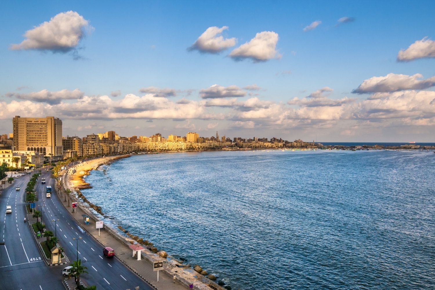 Alexandria Egypt Coastline