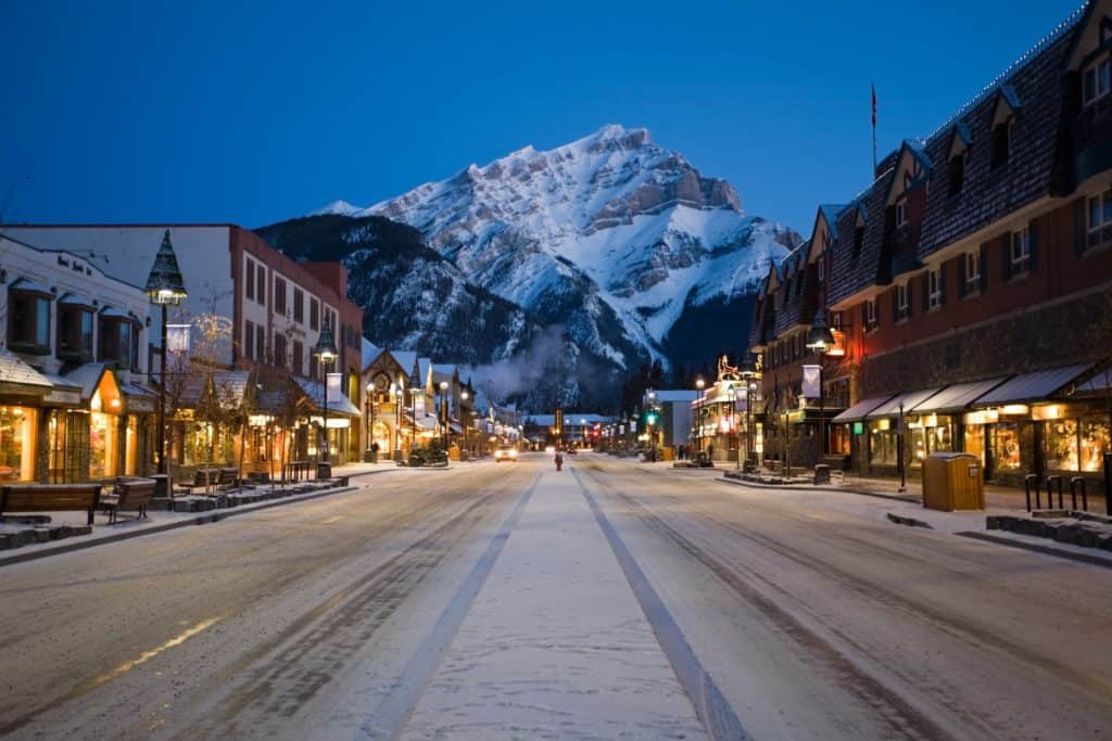 Banff-in-The-Winter