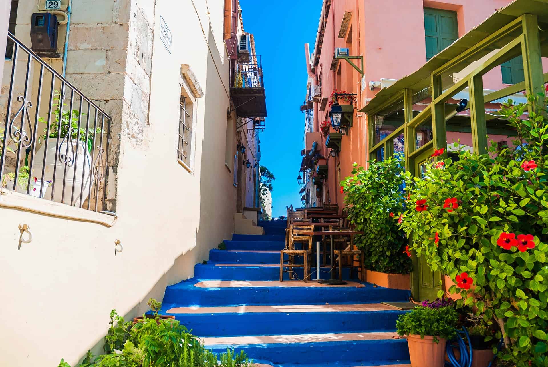 Rethymno Crete Alley Way