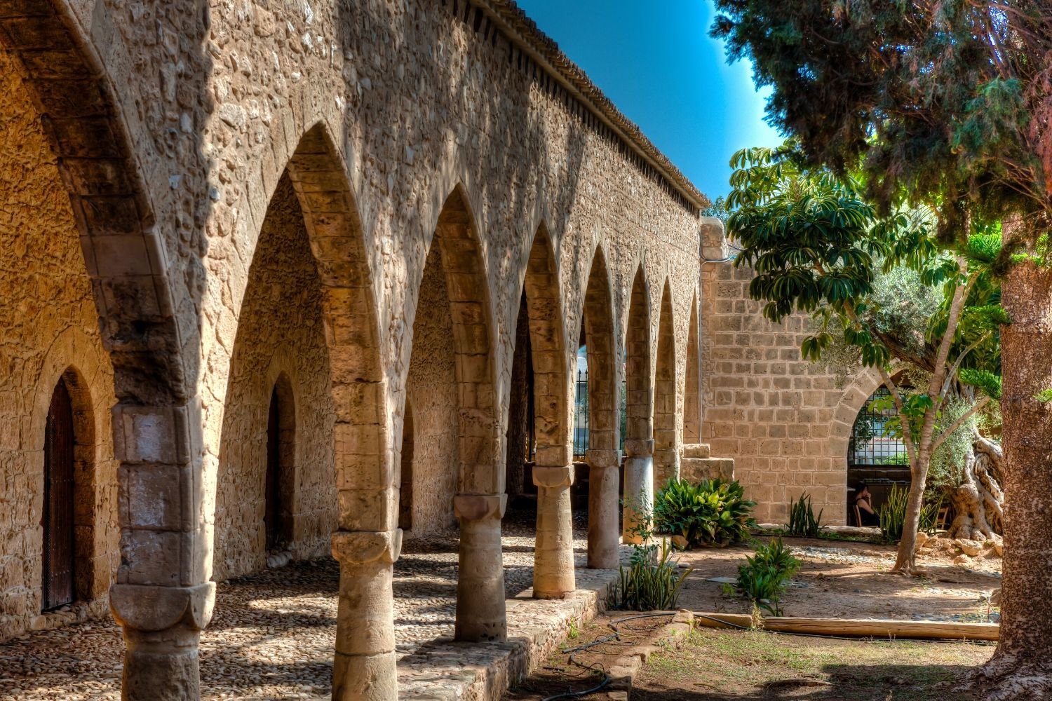 Ayia Napa Monastery On Sunny Day