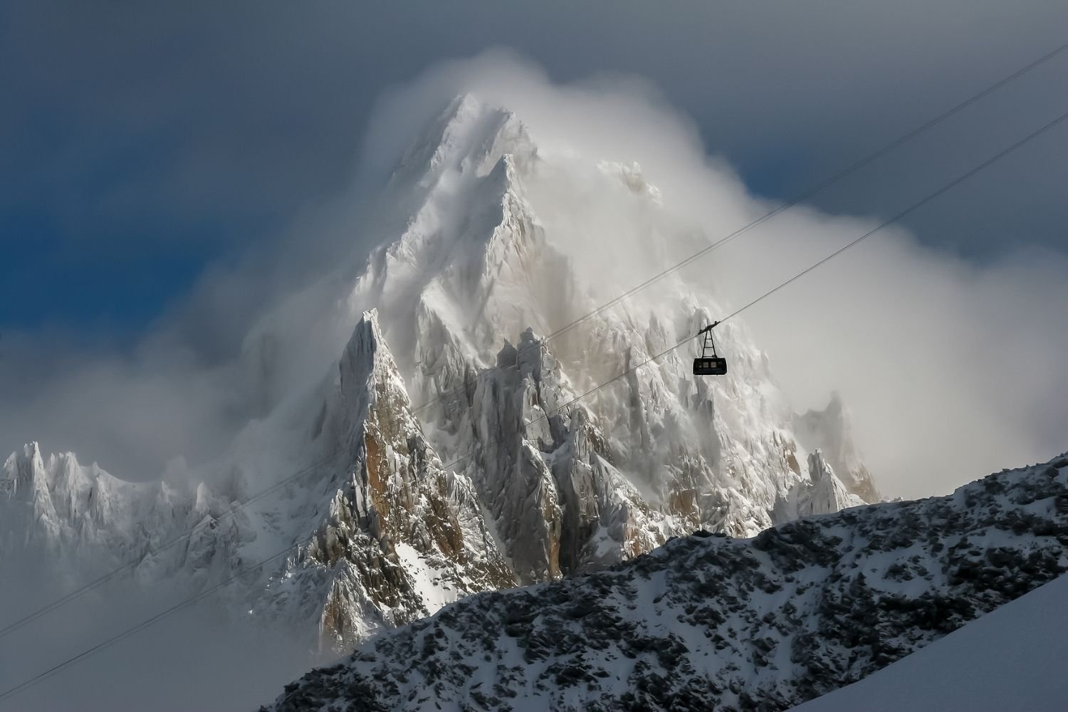 winter in chamonix