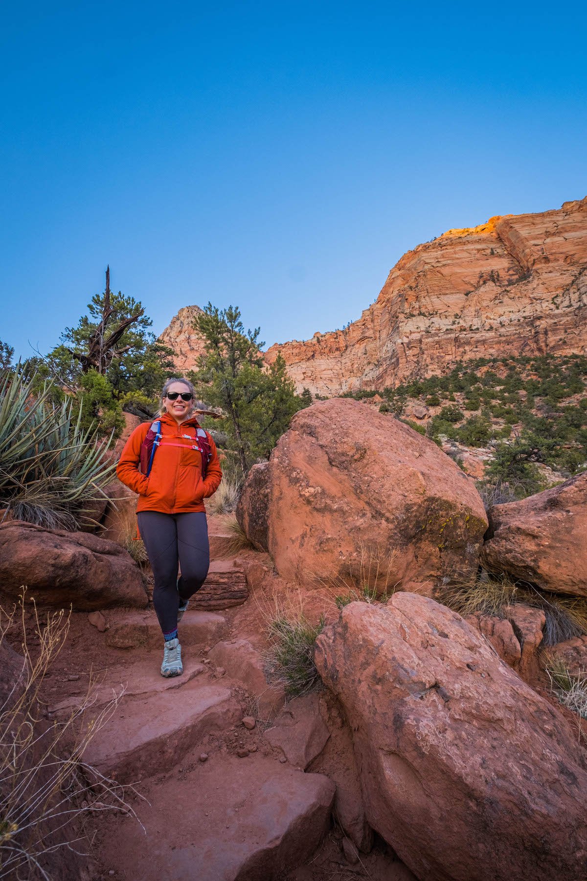 Watchman trail in zion