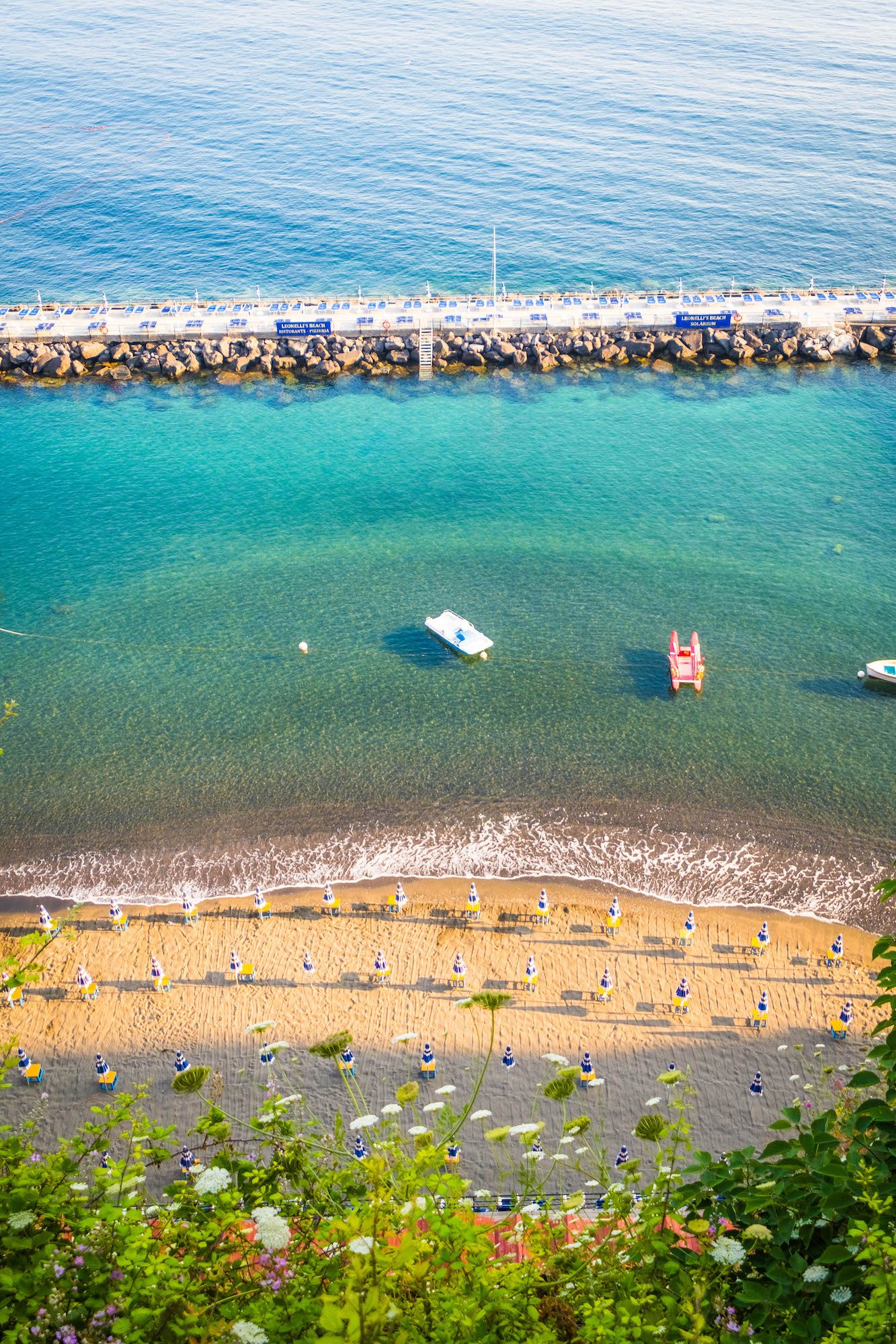 Beach in Sorrento