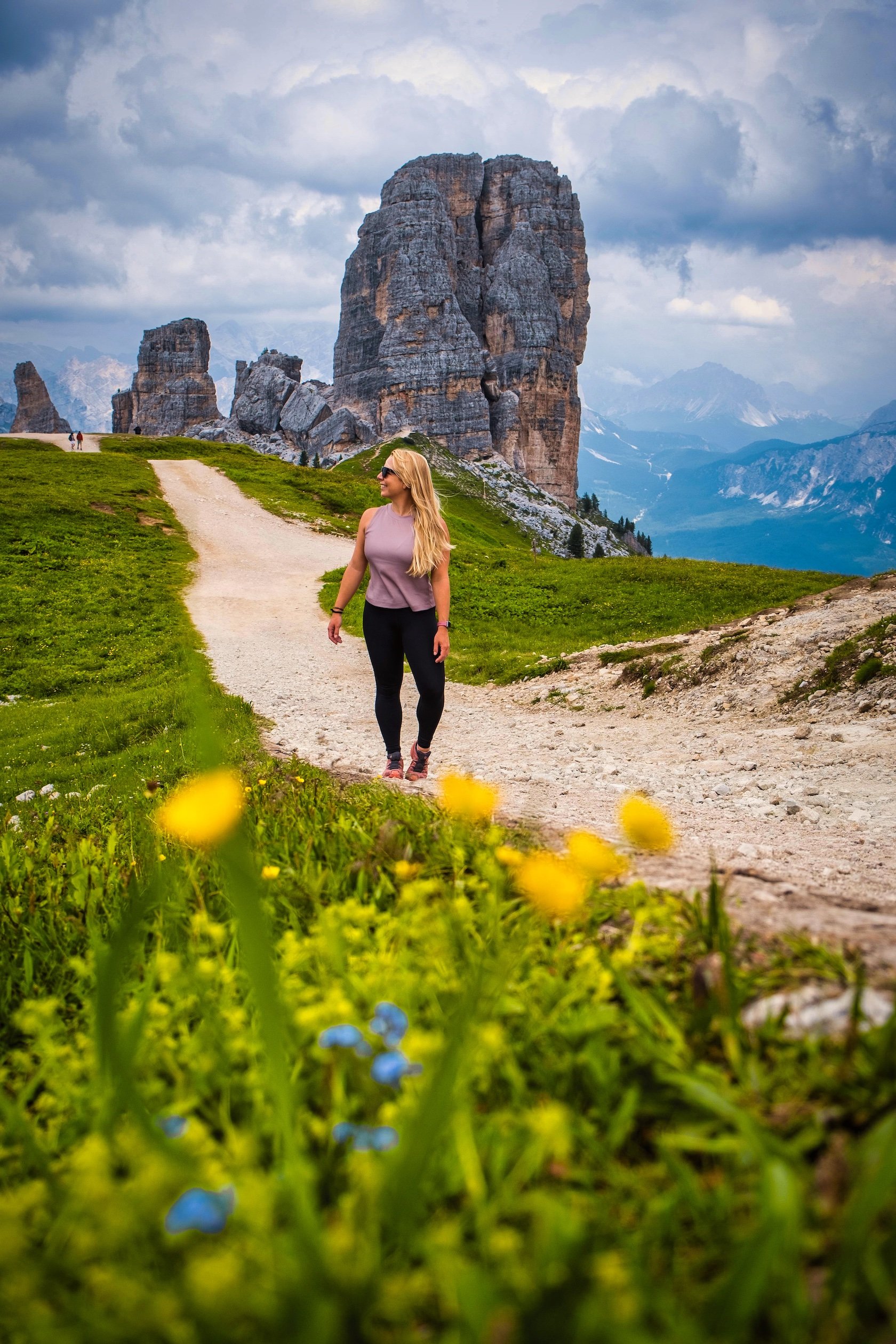 hiking in the dolomites