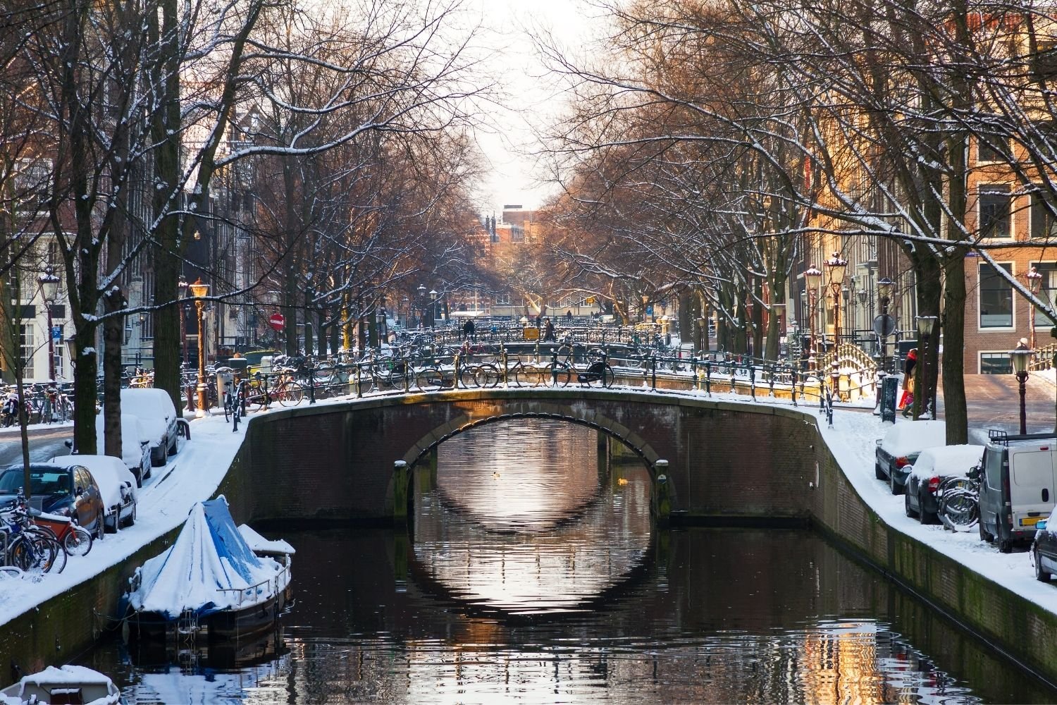 amsterdam in winter / Best Places to spend winter in Europe