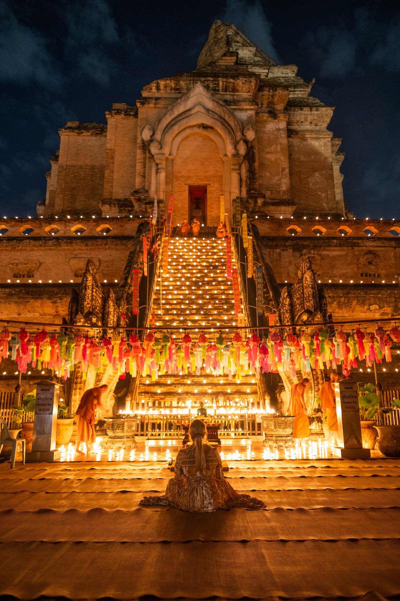 Wat Chedi Luang in Chiang Mai - Loy Krathong - Best Places To Visit In November