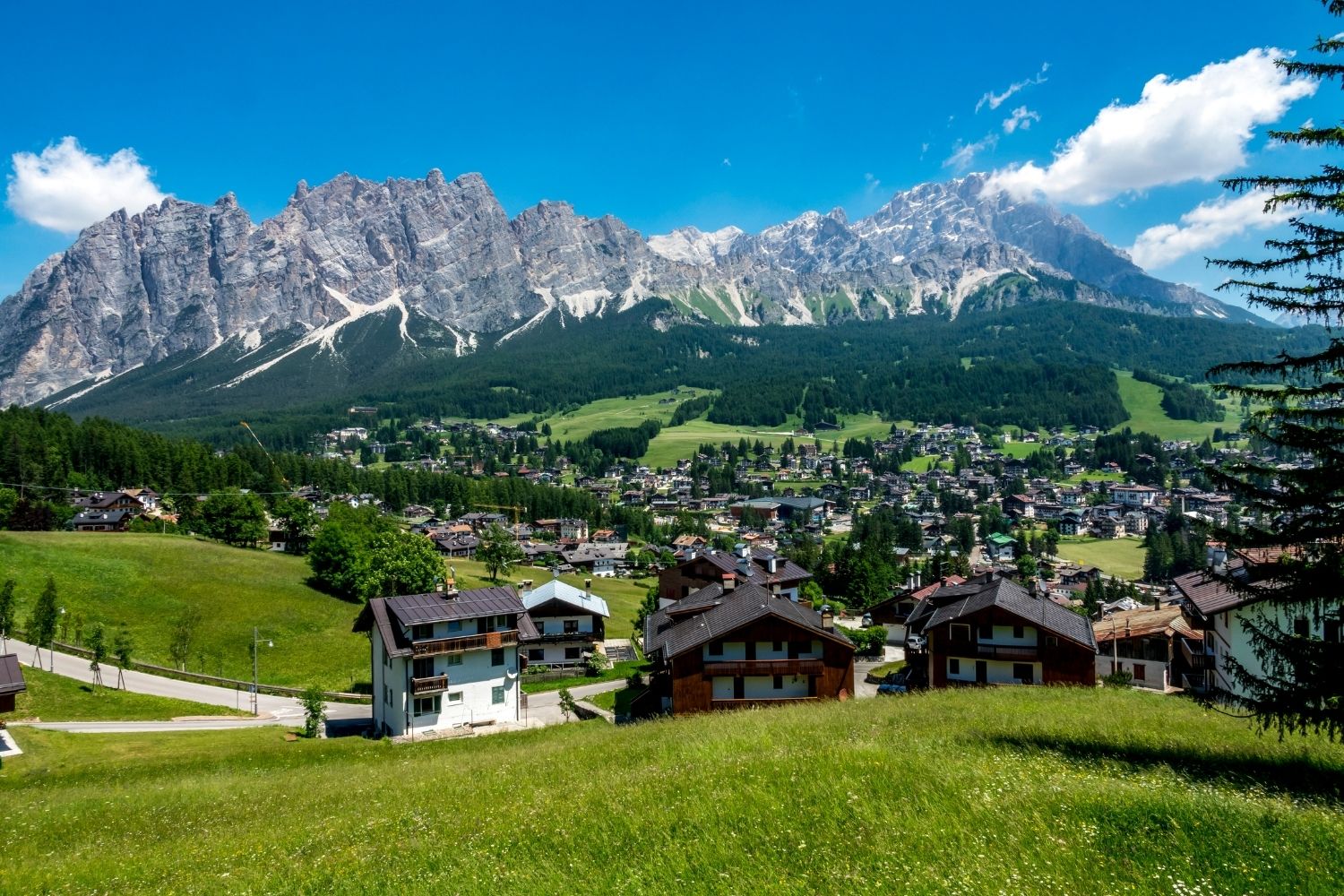 Trail running in Cortina d'Ampezzo Dolomiten, Cortina