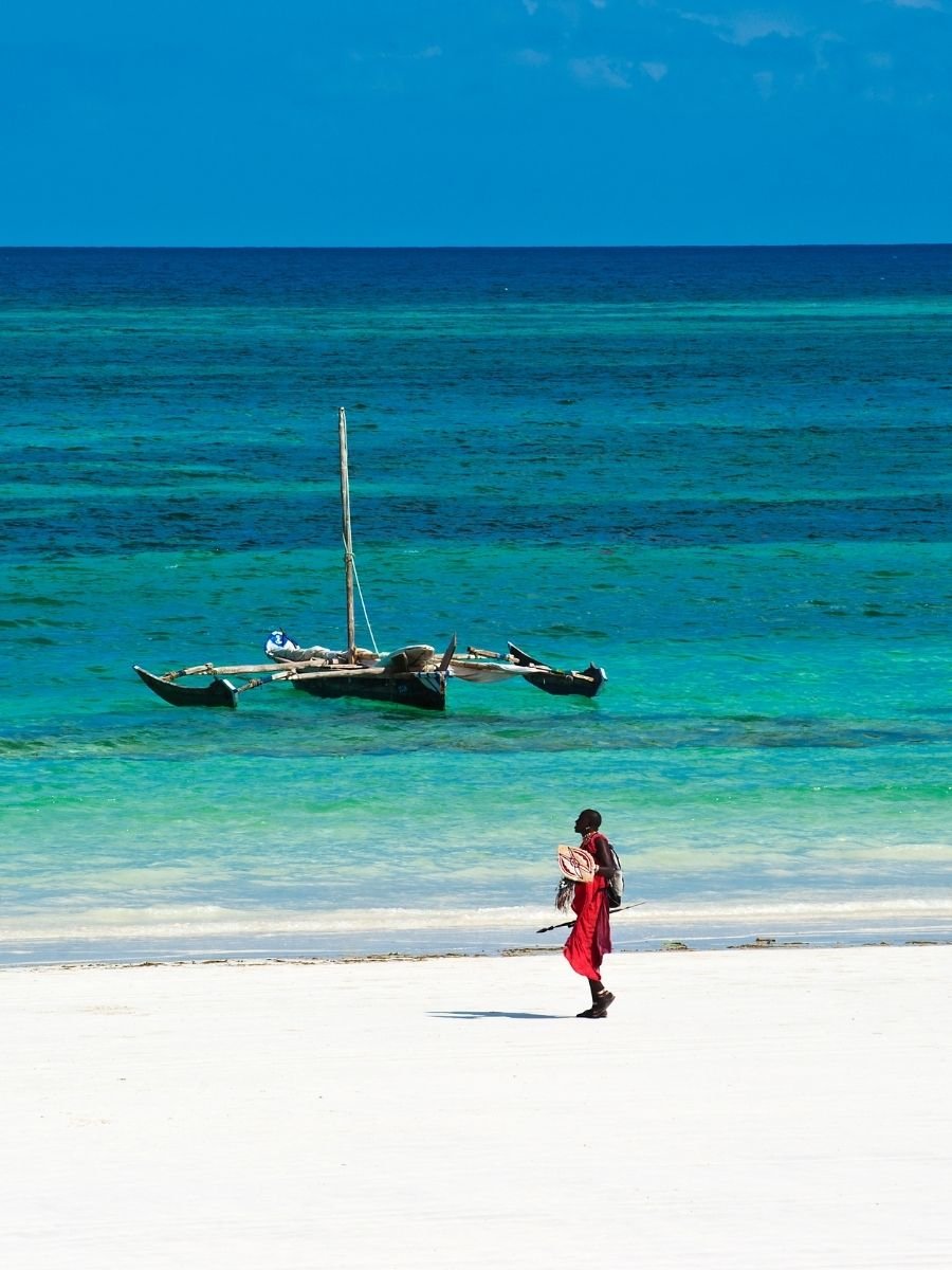 Diani Beach – Kenya  (best tropical islands)