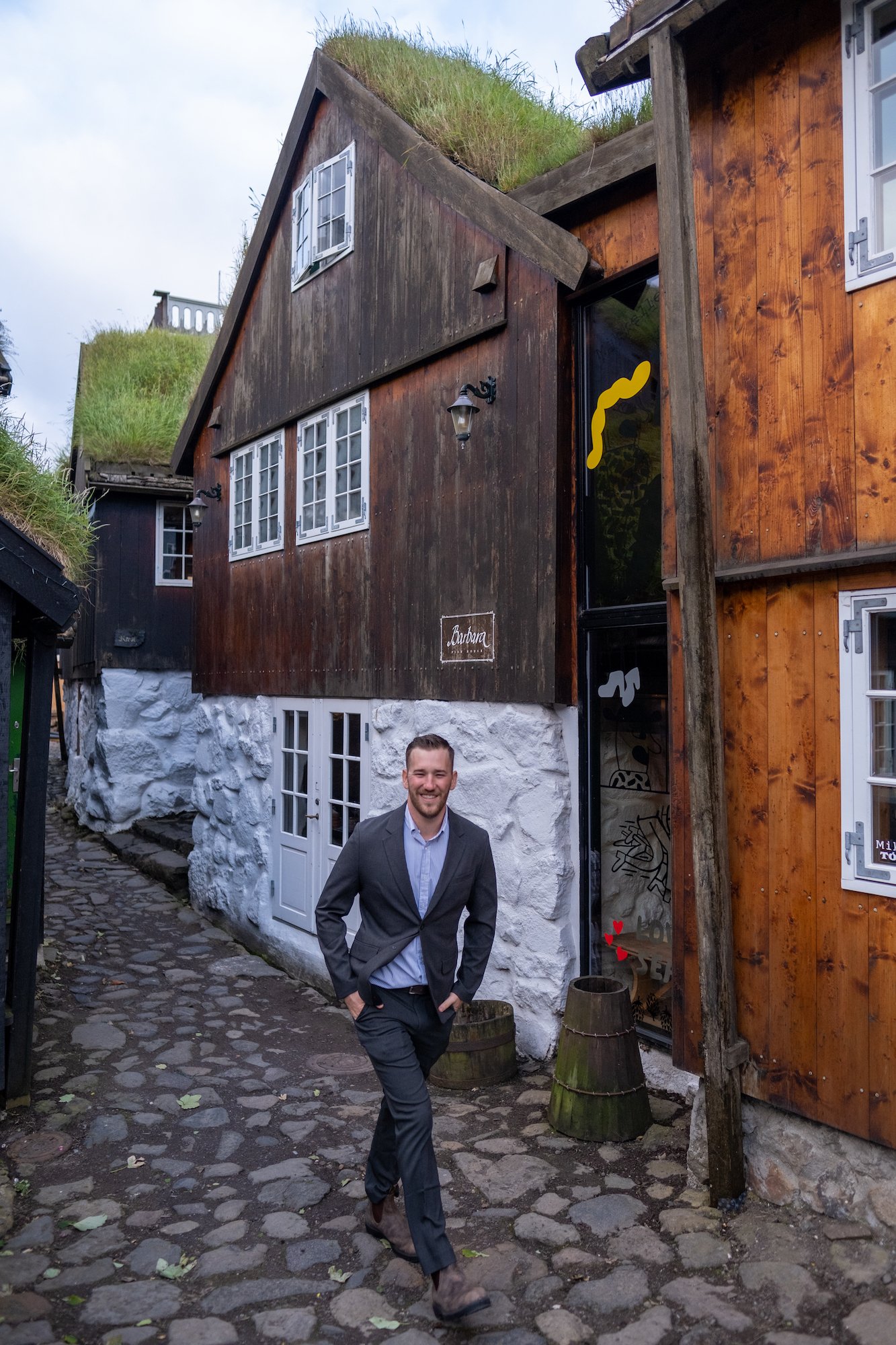 Strolling around Torshavn 