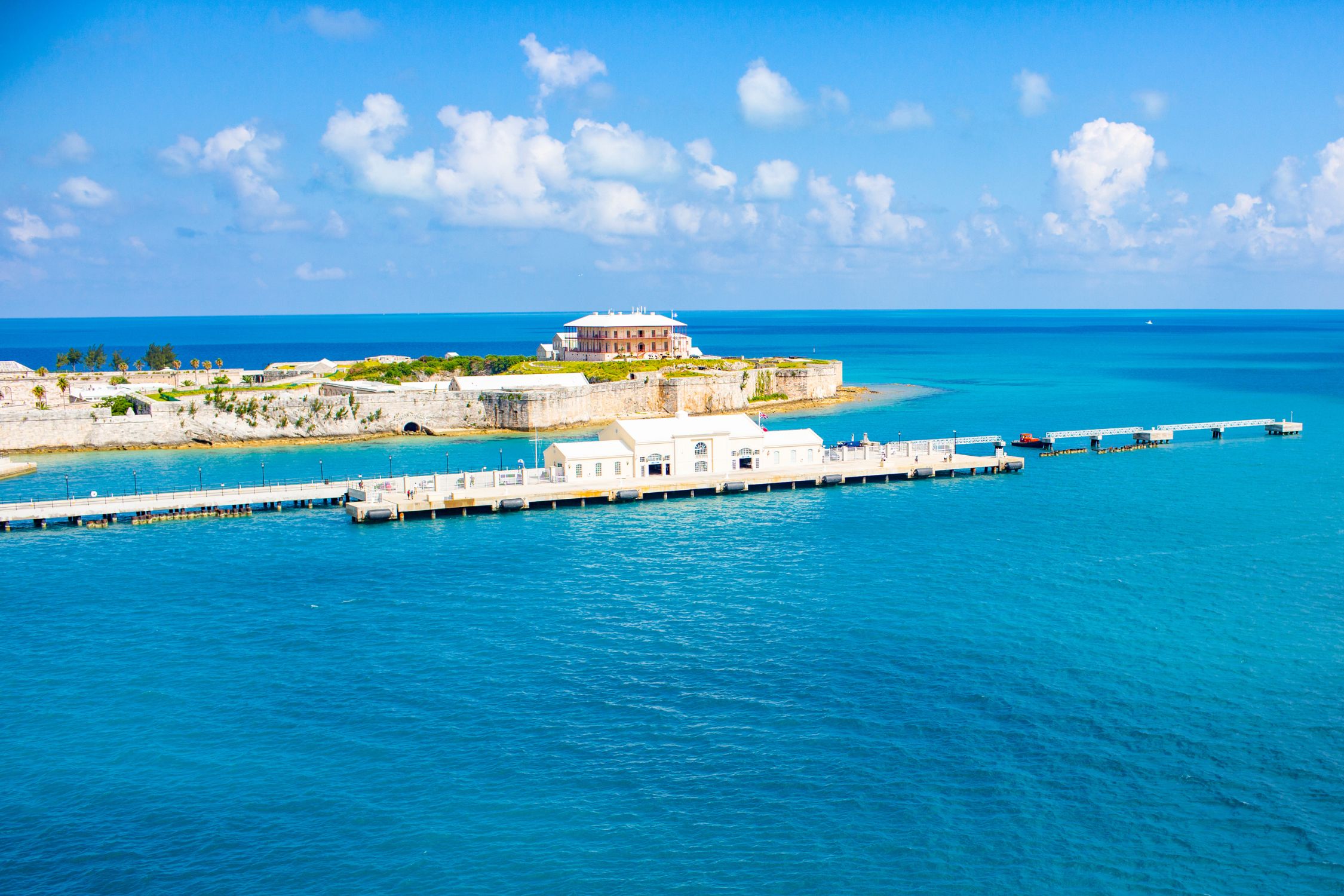 The Cruise Ship Pier For The Bahamas