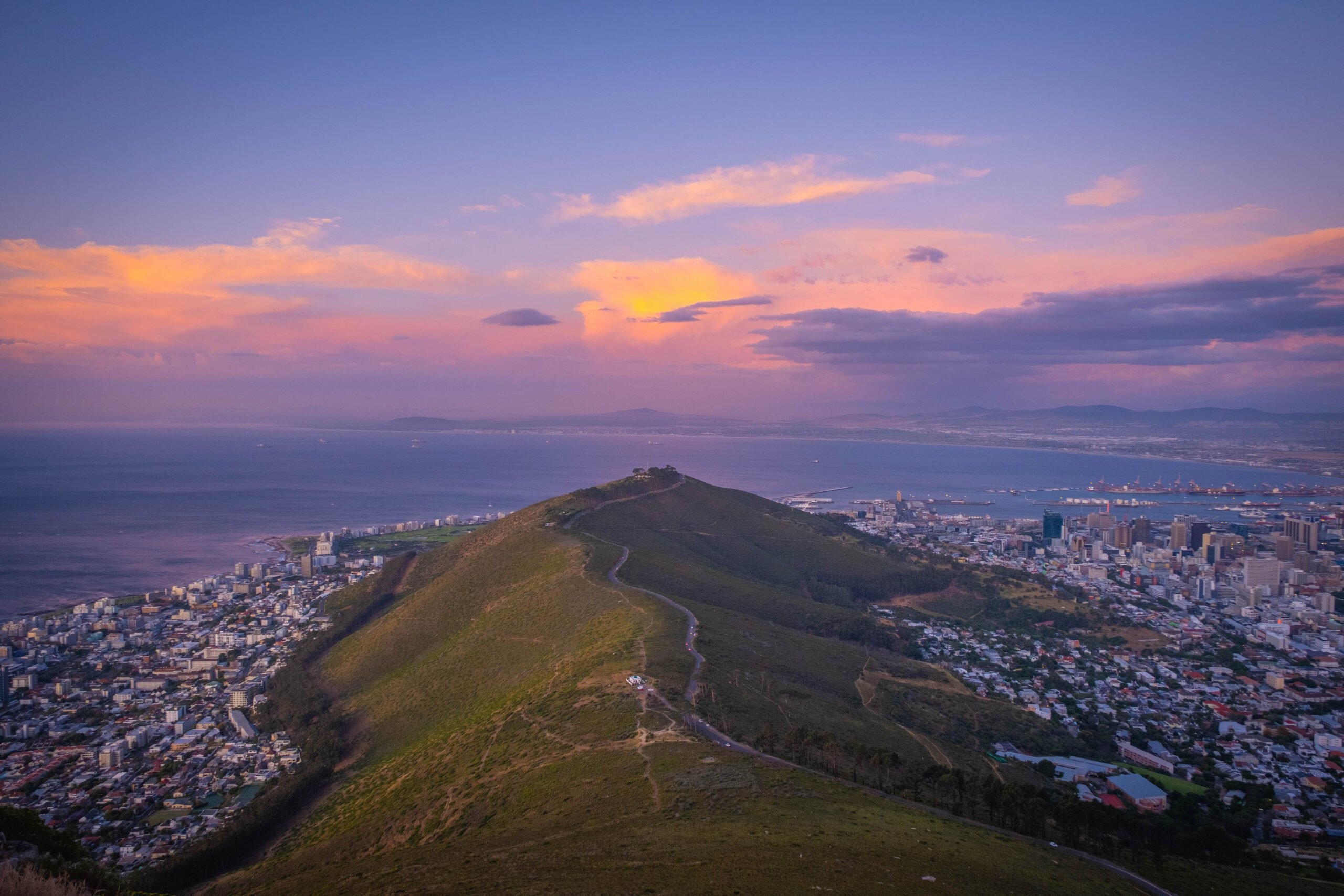 Sunset on Signal Hill