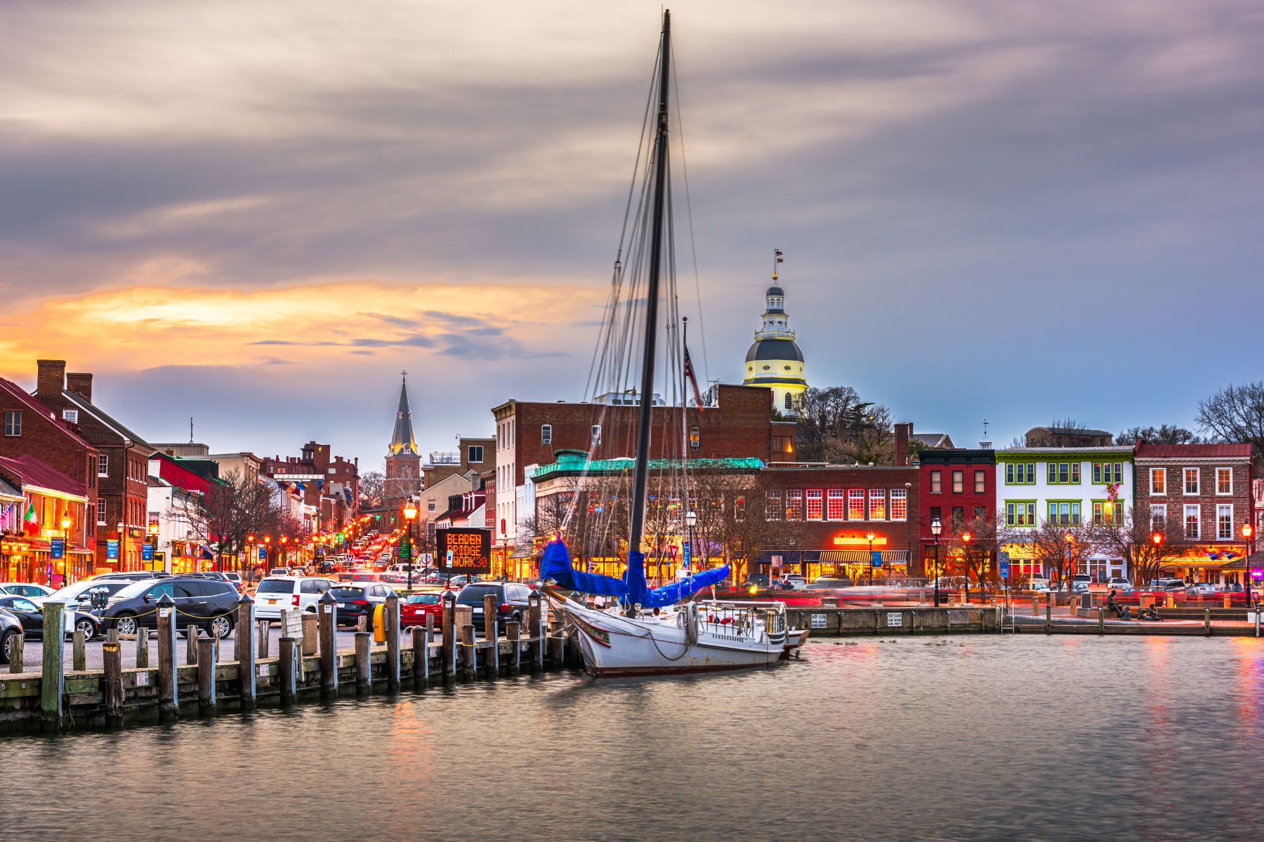 Annapolis - Maryland  - Best Places to Visit in May in the USA