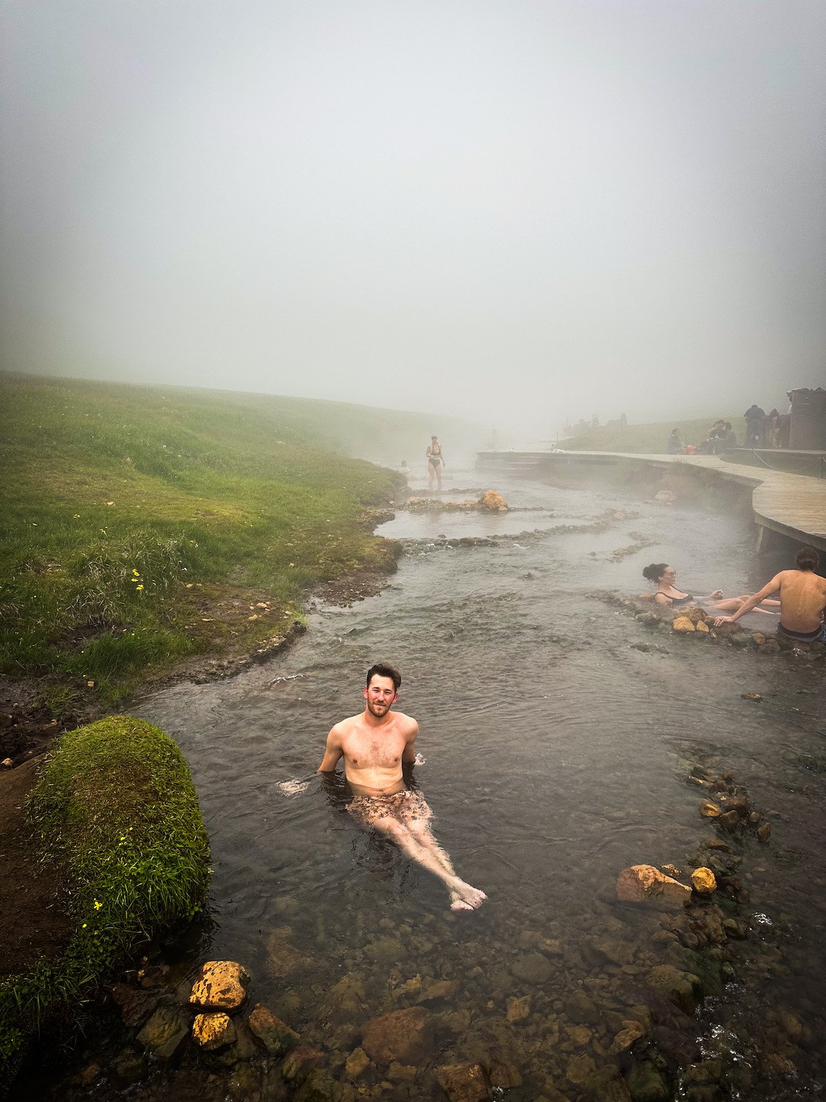 Reykjadalur Hot Springs Hike