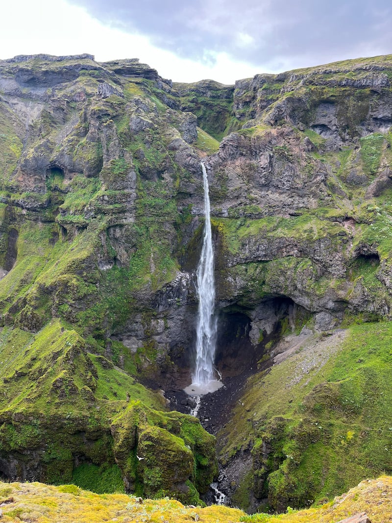 Hangandifoss Múlagljúfur Canyon