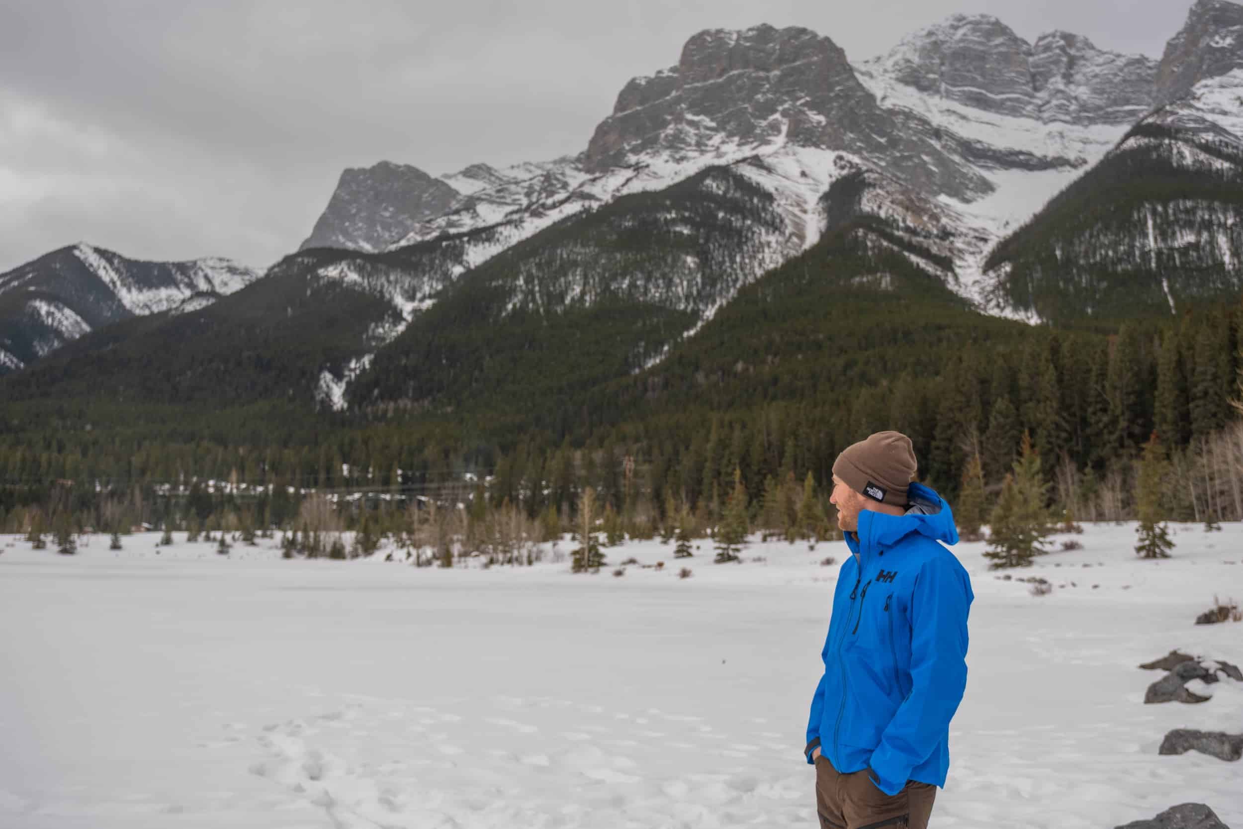 Cameron At Quarry Pond With Helly Hansen 9 Worlds Jacket 3.0